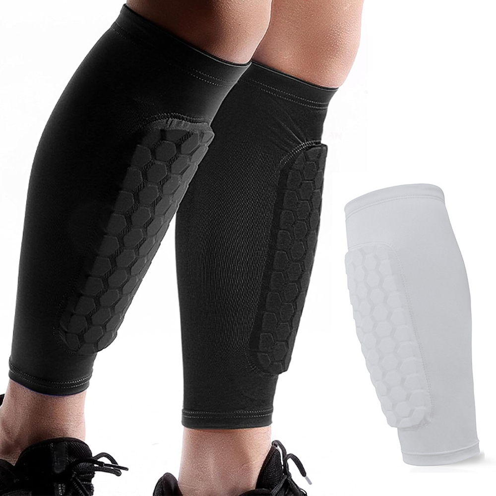 Compression Sleeve Calf - 1 adet Dizlik, Kaymaz Petek Desenli