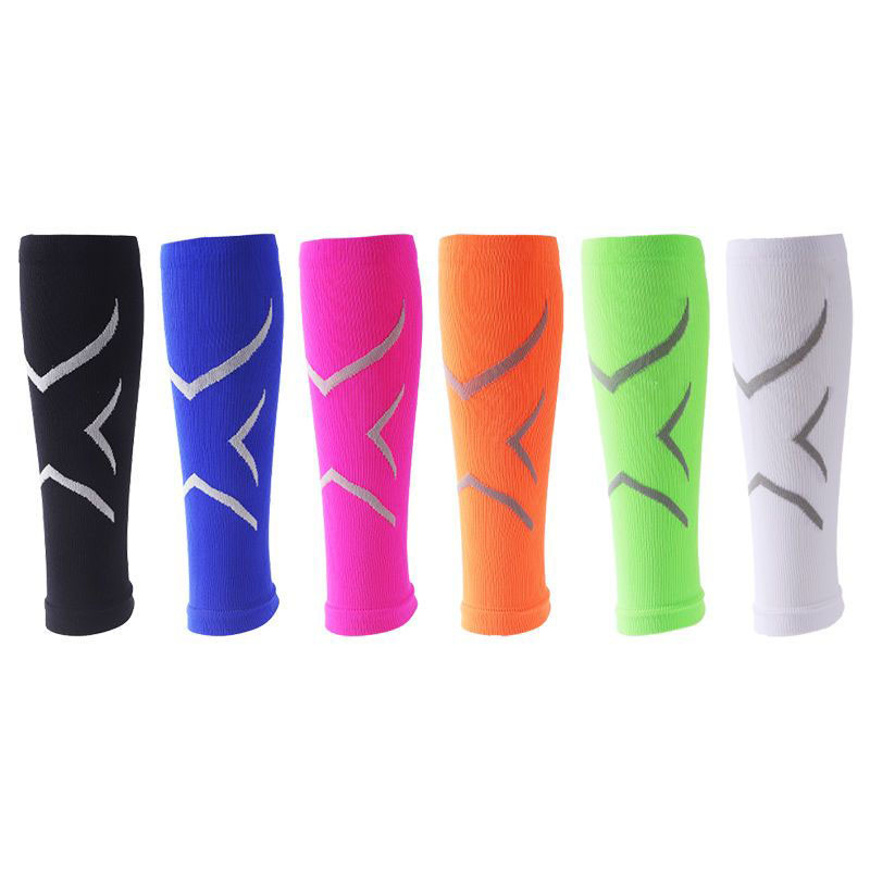 Compression Sleeve Calf - 1Pairs Unisex spor bacak kapakları buzağı