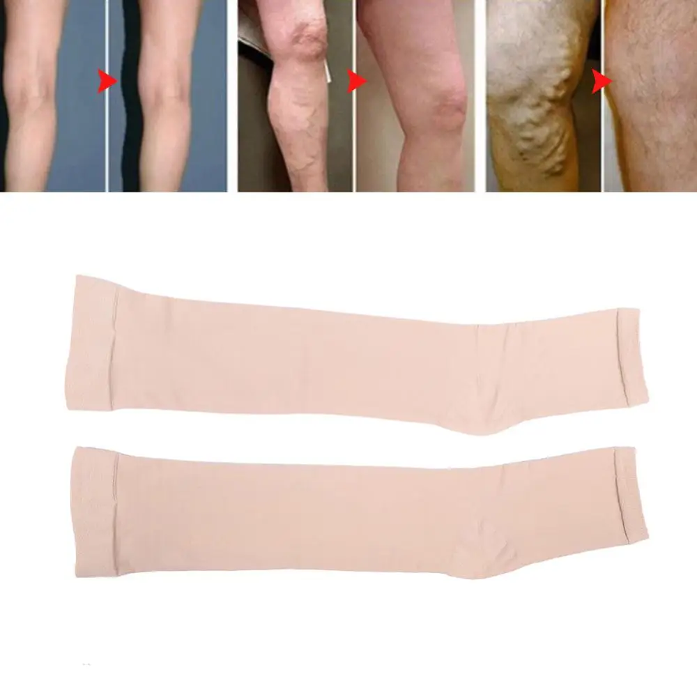 Compression Sleeve Calf - 1 çift tıbbi varis çorabı 30-40mmHg