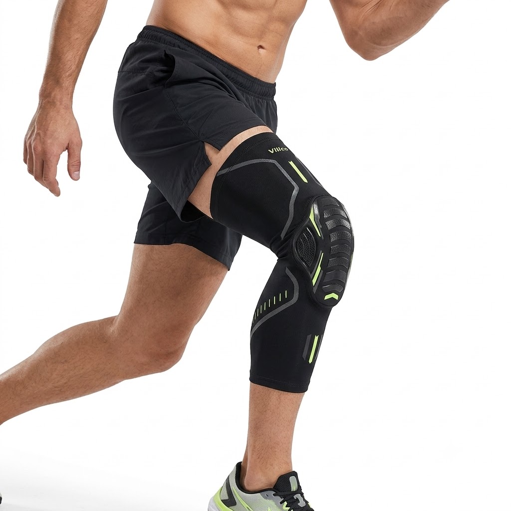 Compression Sleeve Calf - 1 adet sıkıştırma diz desteği kol