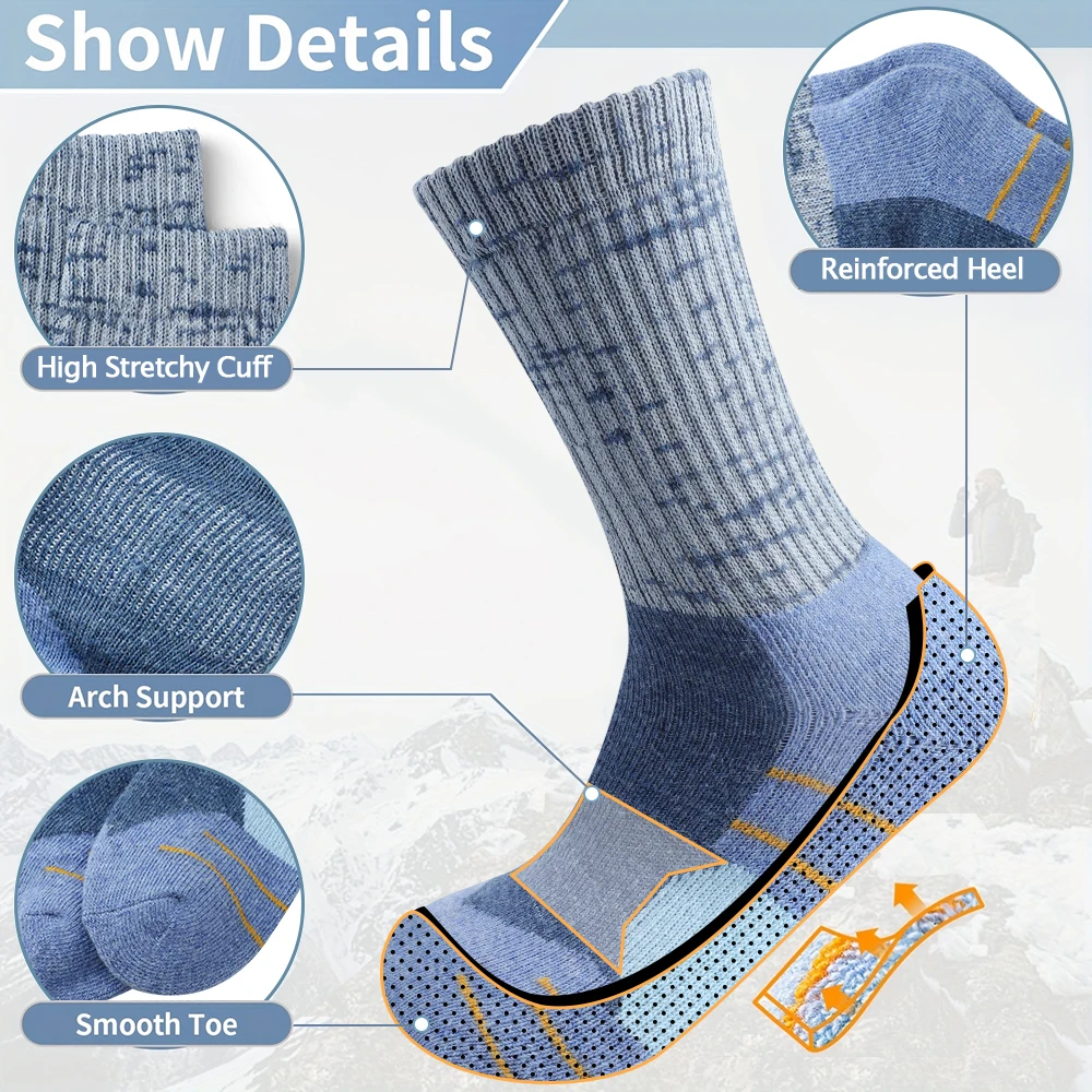 5 Çift Kadın Kışlık Yün Çorap  - Wool Hiking Sock incelemesi ve fiyatı