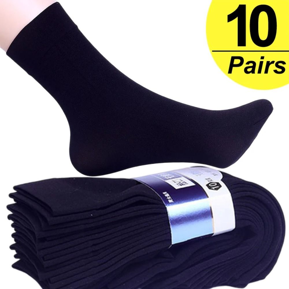 10 çift Moda Nefes Alabilen Er - Silk Sock Bamboo incelemesi ve fiyatı
