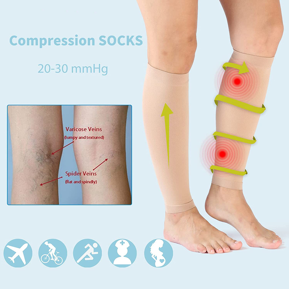 1 çift Buzağı sıkıştırma manşo - Compression Sleeve Calf incelemesi ve fiyatı